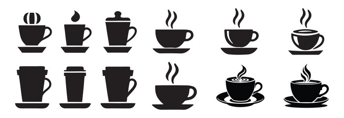  Premium Hand Drawn Coffee Cup 