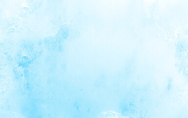 Texture of blue and white decorative plaster or concrete. Abstract grunge background for design.
