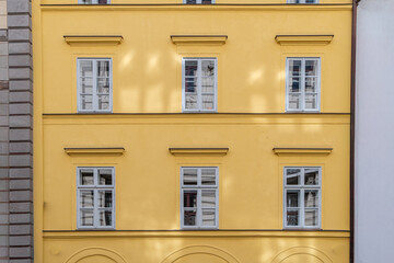 Yellow Classic Facade