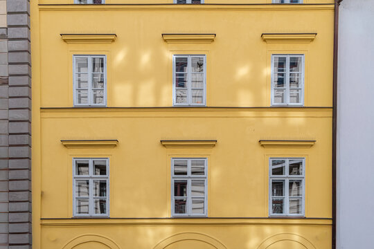 Yellow Classic Facade