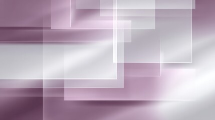 Obraz premium Soft Abstract Background with Translucent Shapes in Shades of Purple and White for Use in Modern Design Projects and Creative Applications