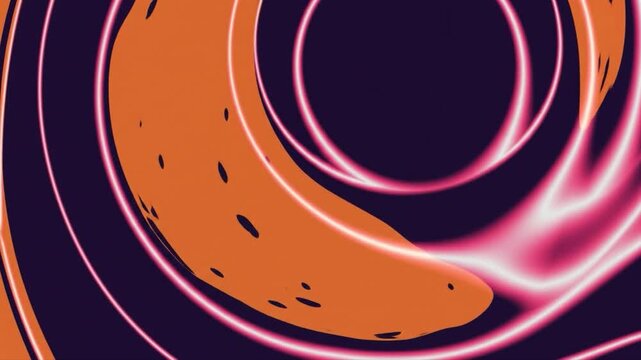 vector illustration of an abstract background with bubbles