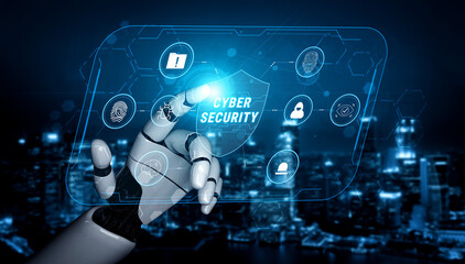 AI driven cyber security services for digital data protection and threat prevention. An AI system for network monitoring and malware detection. Motif
