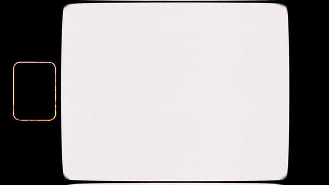 Celluloid Film Grain 8mm Overlay with Sprocket, Dust and 8 mm Frame