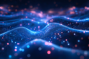 Abstract data flow in virtual space