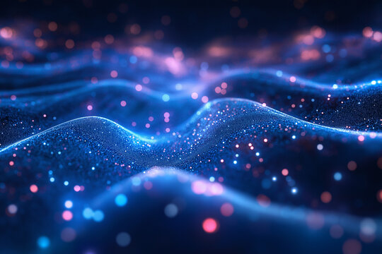 Abstract data flow in virtual space