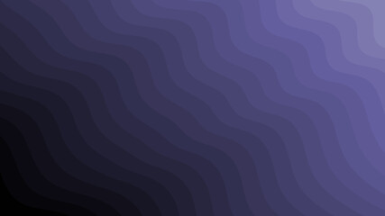 Deep Purple Abstract Background: Wavy Lines and Gradient Design Perfect for Web & Art