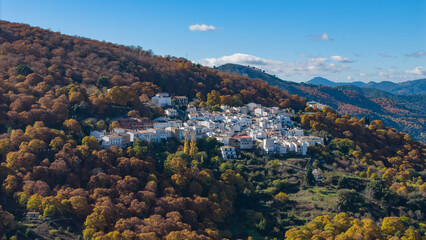 Pujerra , valle del Genal