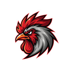 rooster vector illustration