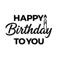 Minimalist single burning birthday candle icon, perfect for web, print, and party design. Available as EPS, JPG, and transparent PNG vector illustration.