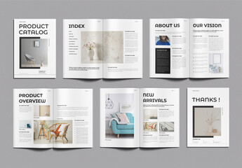 Product Catalog Template Design