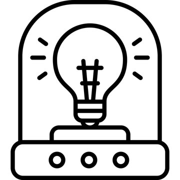Incubator outline icon