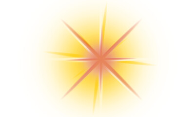 Vibrant abstract starburst with glowing rays on a purple gradient