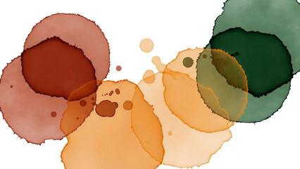Modern earthy tones watercolor wash for stunning abstract backgrounds, website headers, and artistic design projects with a vibrant, organic feel
