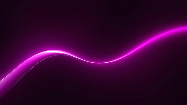 Abstract purple light streak on dark background for modern design projects and presentations