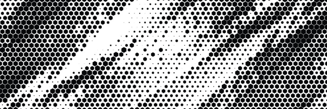 Hexagonal pattern cyberspace green background. Hexagon Grid tech pattern. Vector eps 10