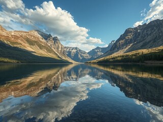 Mountains view white Lake 🌊