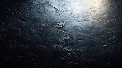 Abstract Dark Blue Texture with Light Reflection, Moody and Dramatic.