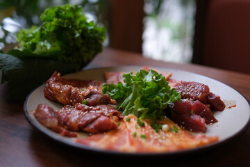 Arabic grilled meat plate.