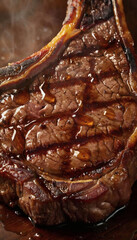 grilled beef steak
