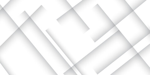 Abstract modern geometric diagonal lines background with grey and white square Element on light silver modern design for poster, banner, wallpaper, mockup, flyer, and report. Vector illustration.