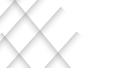 Abstract modern geometric diagonal lines background with grey and white square Element on light silver modern design for poster, banner, wallpaper, mockup, flyer, and report. Vector illustration.