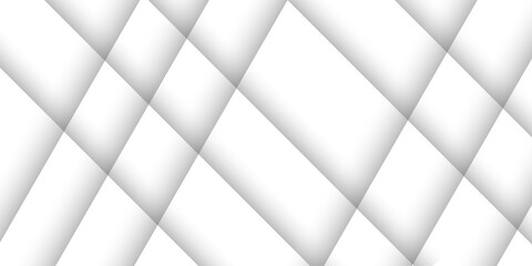 Abstract modern geometric diagonal lines background with grey and white square Element on light silver modern design for poster, banner, wallpaper, mockup, flyer, and report. Vector illustration.