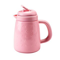 pink watering can