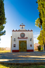 Beautiful old hermitage in Guadasequies town, in La Vall d'Albaida, Comunidad Valenciana 