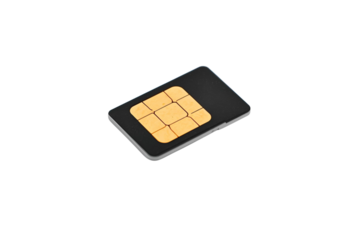 SIM card mobile phone identity module ensures secure digital user authentication
