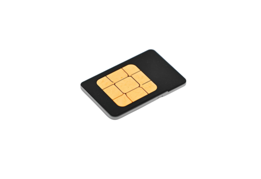 SIM card mobile phone identity module ensures secure digital user authentication