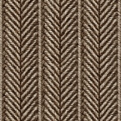 Detailed Brown Herringbone Weave Texture - Vertical Pattern, Close-Up, Neutral Background.