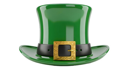 Title: Green Leprechaun Hat, St. Patrick's Day and Irish Holiday Symbol