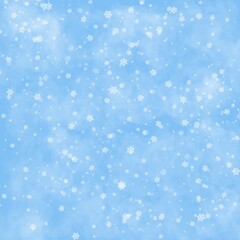 christmas background with snowflakes