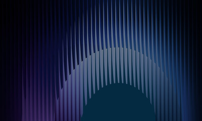 Abstract geometric blue and purple striped pattern background