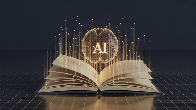 Unveiling AI's Power: Open Book Sparks Innovation, Igniting a Future of Limitless Knowledge and Technological Advancements Through Artificial Intelligence