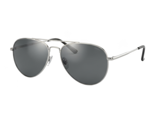 Stylish aviator sunglasses reflecting light for a modern look transparent background