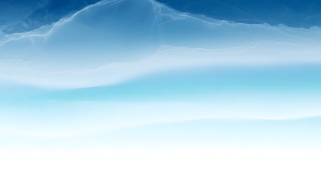 Abstract Light Blue Cloud Formation with Soft Atmosphere for Nature or Sky Backgrounds