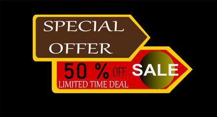 Special Discount Offer card for growing business.