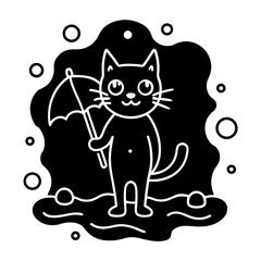 Abstract geometric design with vibrant color palette and courier font accents