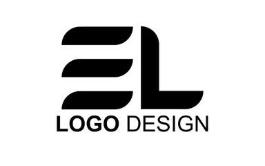 Modern EL Letter Logo Design Service For Your Brand