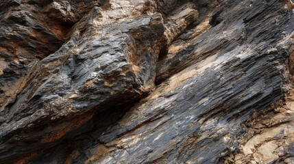 This rocky surface features intricate patterns and colors found in natures beauty.