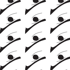  Geometric seamless pattern background mandala motif 