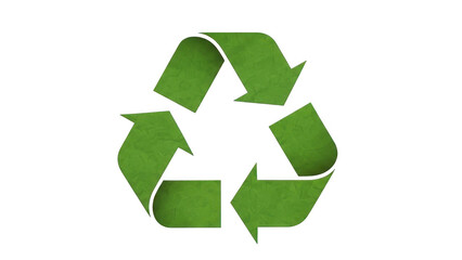 Obraz premium Recycle symbol isolated on transparent background
