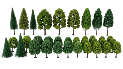 Tree isolated on transparent background