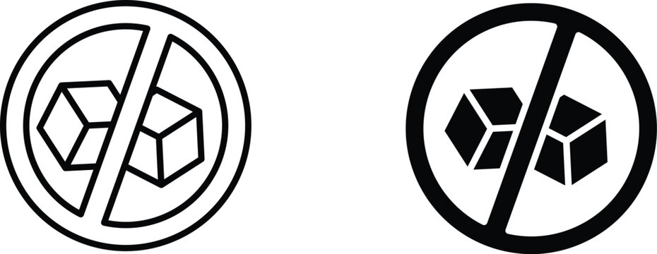 sugar free   icon vector graphic illustration  with white background flat hand made icon fill icon .
