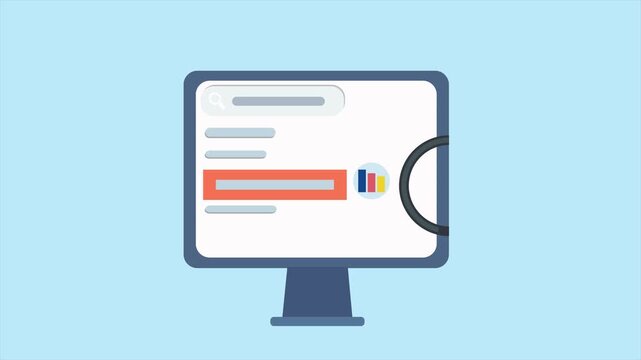 Dynamic Digital Dashboard Displaying Smart Analytics, SEO Performance, and Real-Time Data Insights