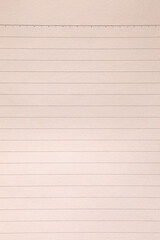 Naklejka premium Old weathered yellowed notebook paper