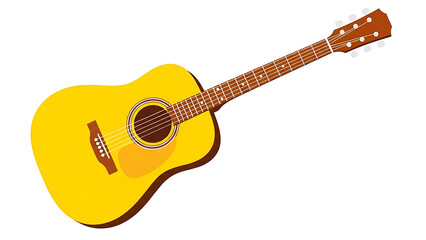 Acoustic guitar musical instrument for music, art, and culture