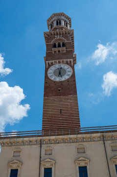 Torre dei lamberti verona Italy